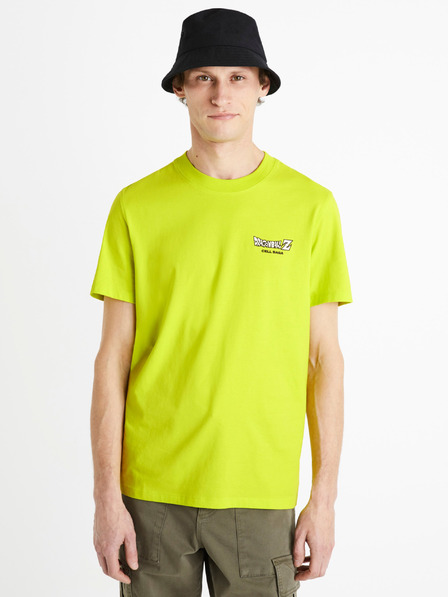 Celio Neongelbes Herren-T-Shirt Celio Dragon Ball Z