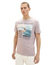 Tom Tailor Rosa Herren-T-Shirt Tom Tailor
