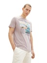 Tom Tailor Rosa Herren-T-Shirt Tom Tailor