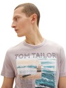 Tom Tailor Rosa Herren-T-Shirt Tom Tailor