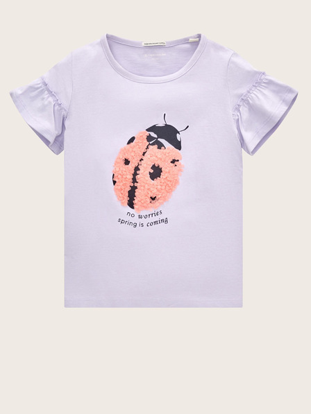 Tom Tailor Hellviolettes Tom Tailor-T-Shirt für Mädchen