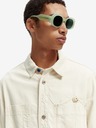 Scotch & Soda Cremefarbene Herren-Jeansjacke Scotch & Soda