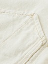 Scotch & Soda Cremefarbene Herren-Jeansjacke Scotch & Soda