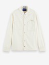 Scotch & Soda Cremefarbene Herren-Jeansjacke Scotch & Soda