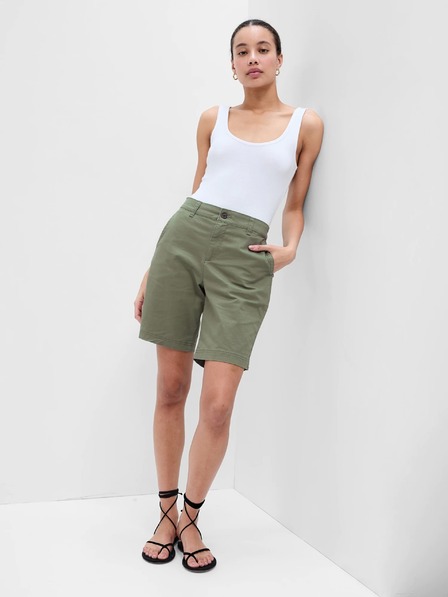 GAP Shorts Twill Mid Rise GAP