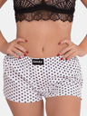 Emes Emes weiße Shorts mit Sternen