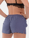 Emes Emes blaue Shorts mit Sternen