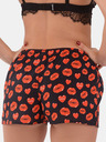 Emes Emes schwarze Shorts romantisch