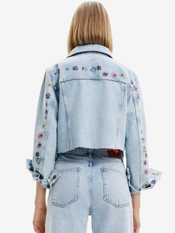 Desigual Desigual Soho hellblau Damen Jeansjacke