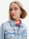 Desigual Desigual Soho hellblau Damen Jeansjacke