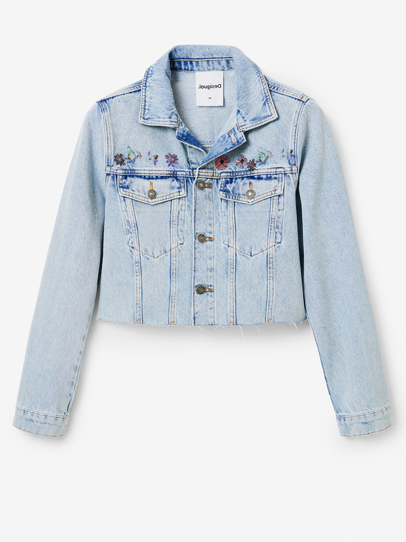 Desigual Desigual Soho hellblau Damen Jeansjacke