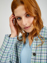 Orsay Hellblau karierter Damen Blazer ORSAY