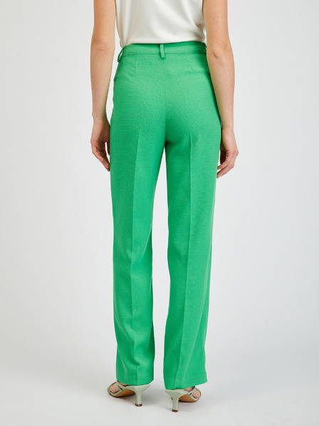 Orsay Grüne Damen-Hose mit ausgestellter Passform ORSAY