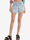 Desigual Hellblaue Desigual Milano Damen Denim Shorts