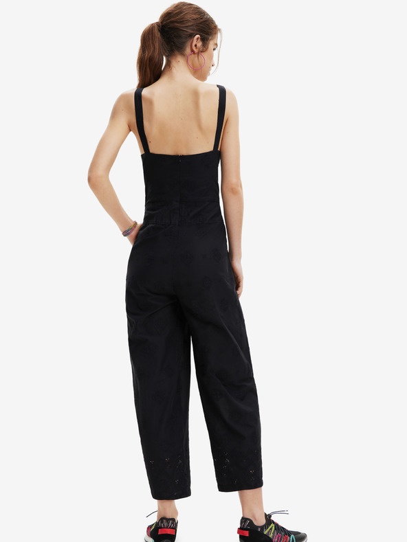 Desigual Schwarzer Desigual Sandall Damen Jumpsuit