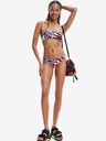 Desigual Weißer gemusterter Damen-Bikiniunterteil Desigual Playa I