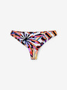 Desigual Weißer gemusterter Damen-Bikiniunterteil Desigual Playa I