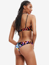 Desigual Schwarzer gemusterter Damen-Bikiniunterteil Desigual Playa I