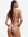 Desigual Weißer gemusterter Damen-Badeanzug Top Desigual Playa