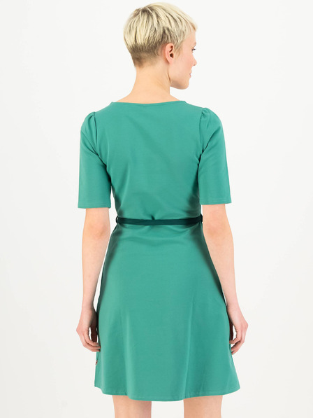 Blutsgeschwister Petrolfarbenes Damenkleid Blutsgeschwister