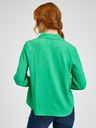 Orsay Grüne Damen-Satinbluse ORSAY