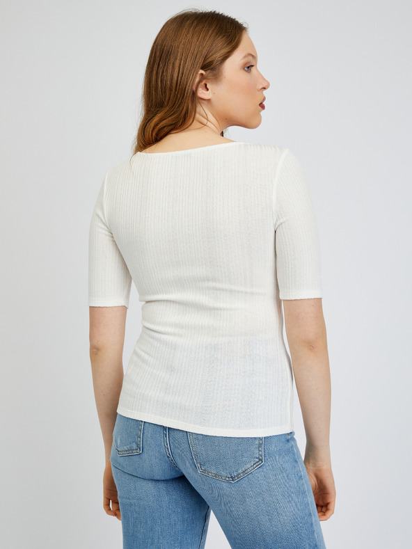 Orsay Weißes Damen T-Shirt ORSAY