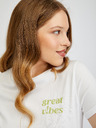 Orsay Weißes Damen-T-Shirt ORSAY