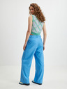 Tom Tailor Denim Blaue Tom Tailor Denim Damen-Weitbeinhosen