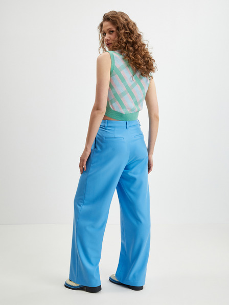 Tom Tailor Denim Blaue Tom Tailor Denim Damen-Weitbeinhosen