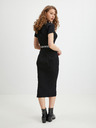 Karl Lagerfeld Schwarzes Damen-Midikleid von KARL LAGERFELD Shooting Stars