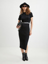 Karl Lagerfeld Schwarzes Damen-Midikleid von KARL LAGERFELD Shooting Stars