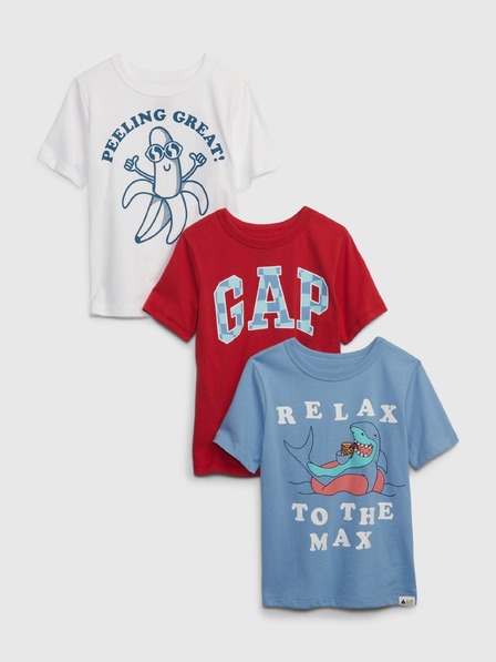 GAP Baby T-Shirts Mix & Match, 3er-Pack GAP