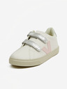 Veja Creme Mädchen Leder Turnschuhe Veja