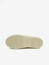 Veja Creme Mädchen Leder Turnschuhe Veja