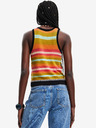 Desigual Schwarzes gemustertes Damen-Top Desigual Xenia