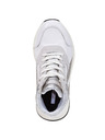 Geox Weiße Damen-Sneakers aus Leder mit Wildleder-Details Geox Falena