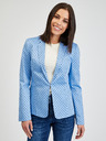 Orsay Blaue gepunktete Damenjacke ORSAY