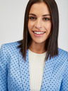 Orsay Blaue gepunktete Damenjacke ORSAY