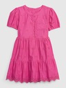 GAP Baby Kleid mit Lochstickerei GAP