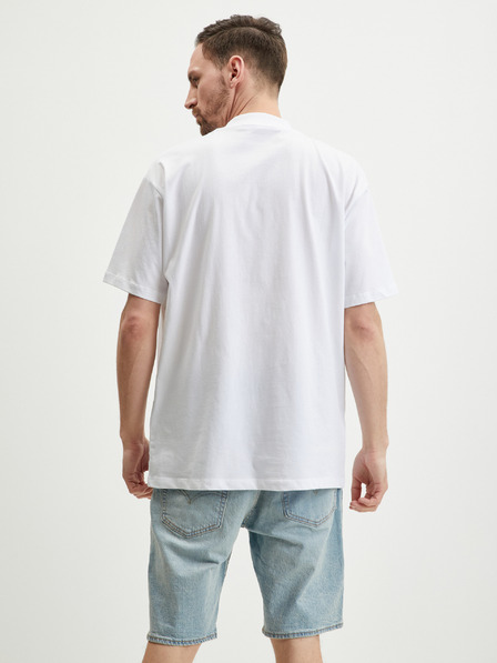 Karl Lagerfeld Weißes Herren-T-Shirt KARL LAGERFELD