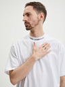 Karl Lagerfeld Weißes Herren-T-Shirt KARL LAGERFELD