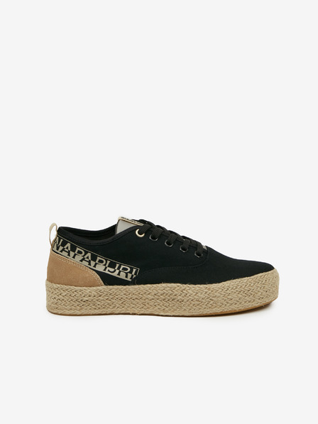 Napapijri Schwarze Plateauschuhe für Damen NAPAPIJRI