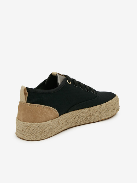 Napapijri Schwarze Plateauschuhe für Damen NAPAPIJRI