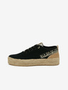 Napapijri Schwarze Plateauschuhe für Damen NAPAPIJRI