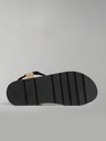 Napapijri Schwarz und orange Damen Sandalen NAPAPIJRI