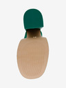 Steve Madden Dunkelgrüne Damenpantoffeln mit Absatz Steve Madden