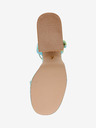 Steve Madden Hellblau-grüne Damen-Sandalen mit Absatz Steve Madden