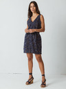 SKFK SKFK Leize Dunkelblau Damen Kariertes Kleid