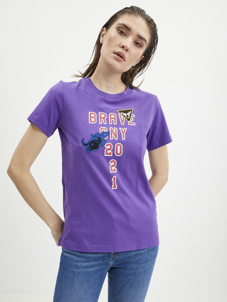 Diesel Diesel Lila Damen T-Shirt Sily