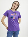 Diesel Diesel Lila Damen T-Shirt Sily